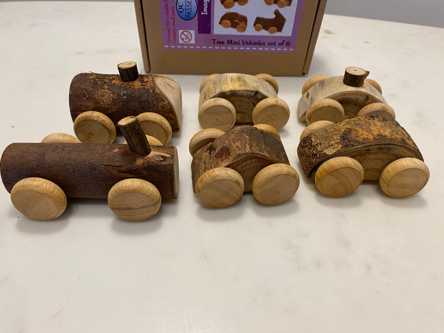 Tree Mini Vehicles set of 6